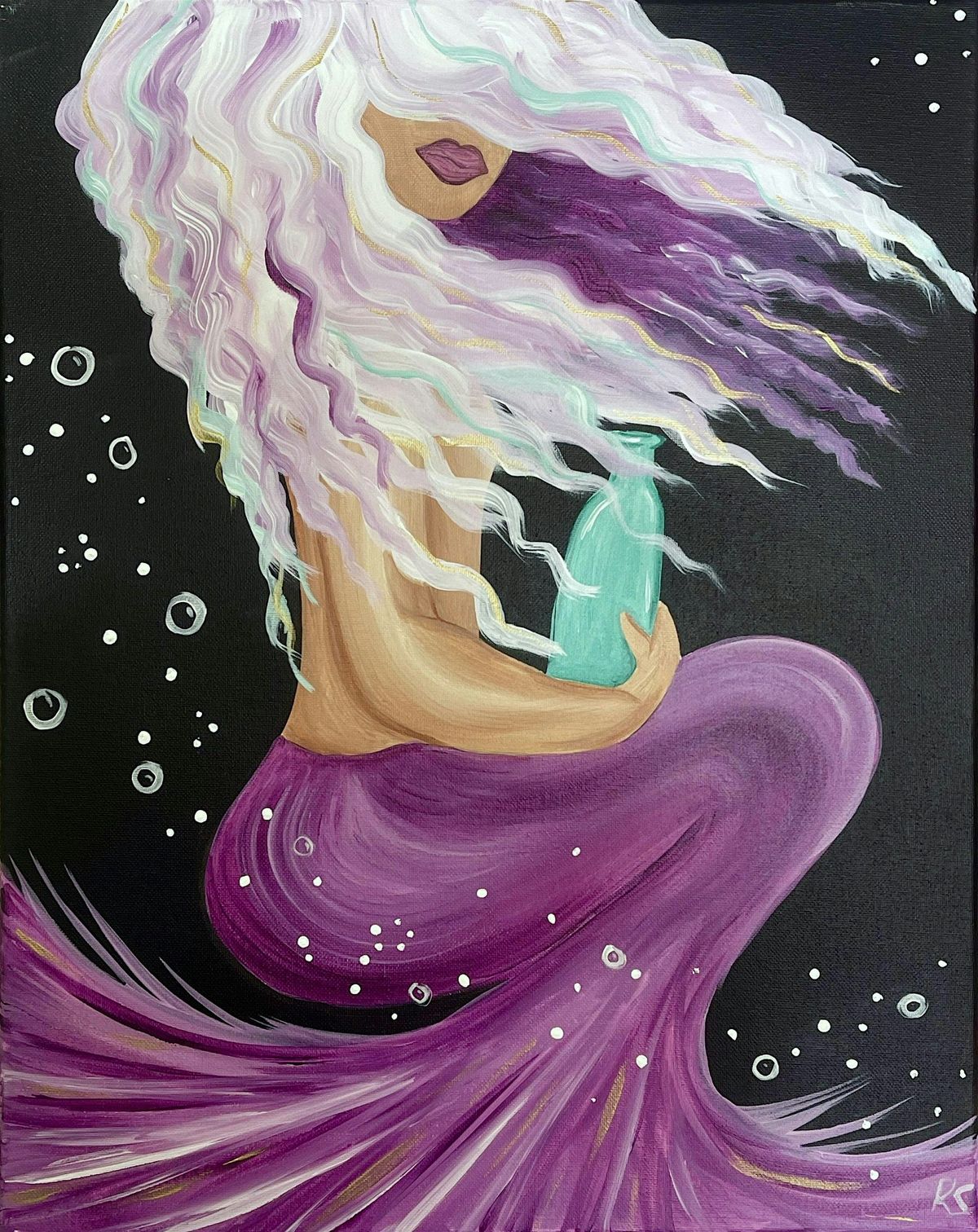Purple Pearl Mermaid