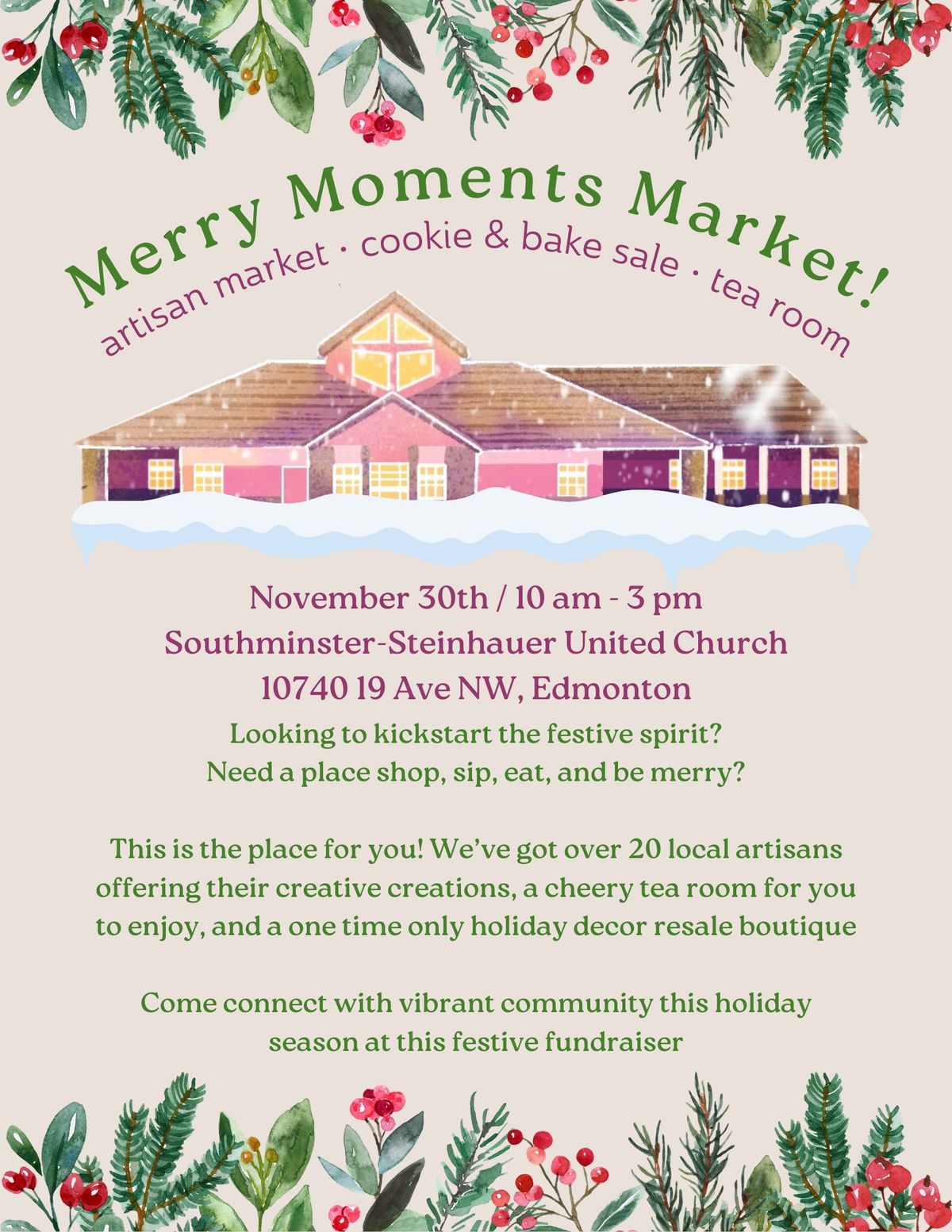 Merry Market Moments Sale