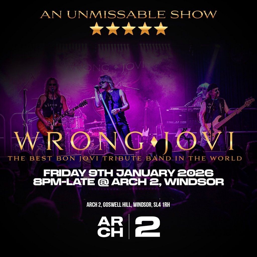 Wrong Jovi : The UK's best Bon Jovi Tribute LIVE