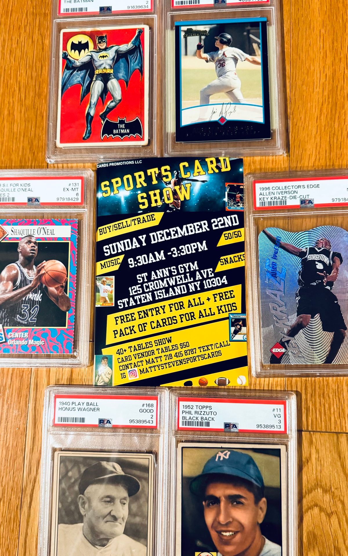 Sports card show Staten Island Ny