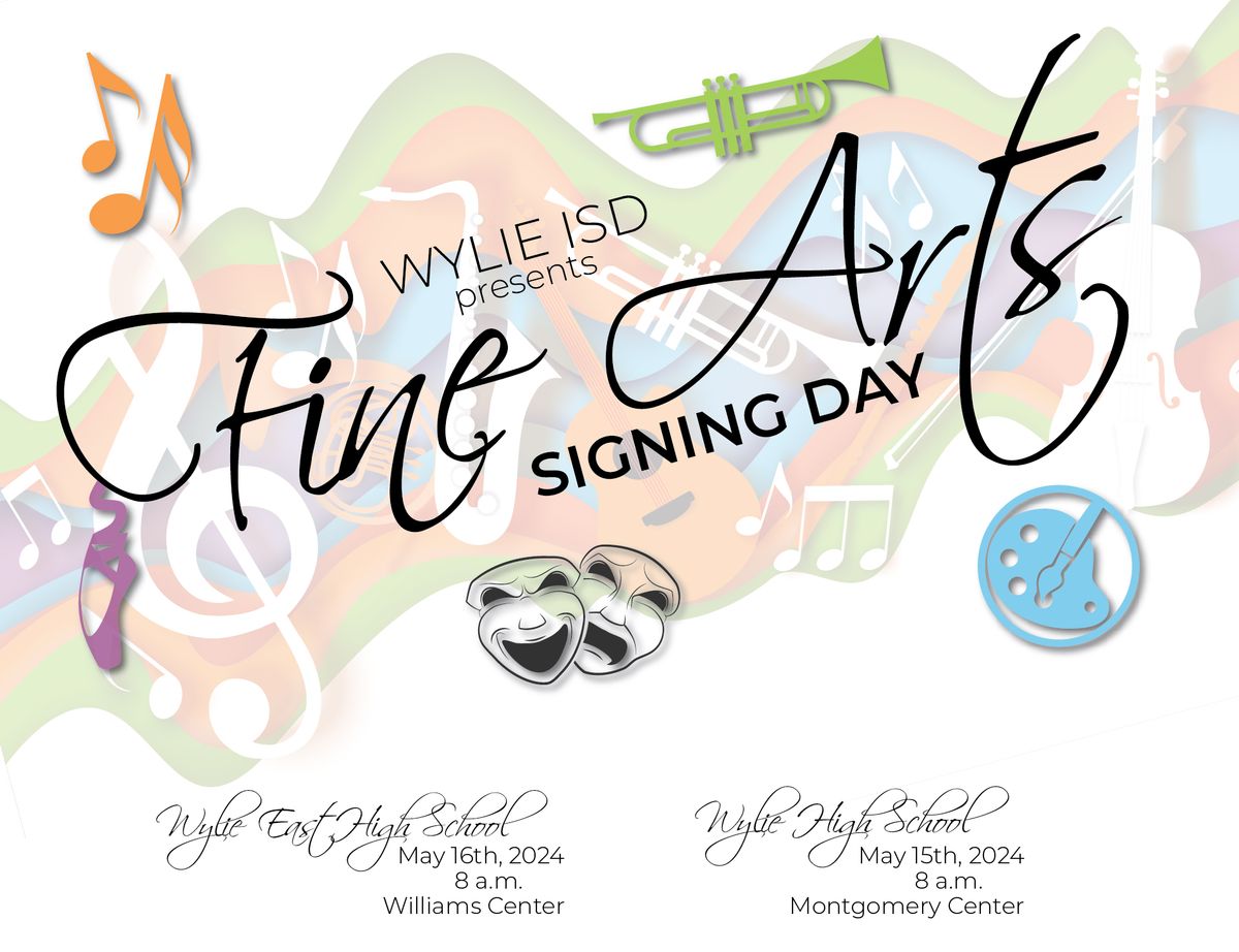 WISD Fine Arts Signing Day
