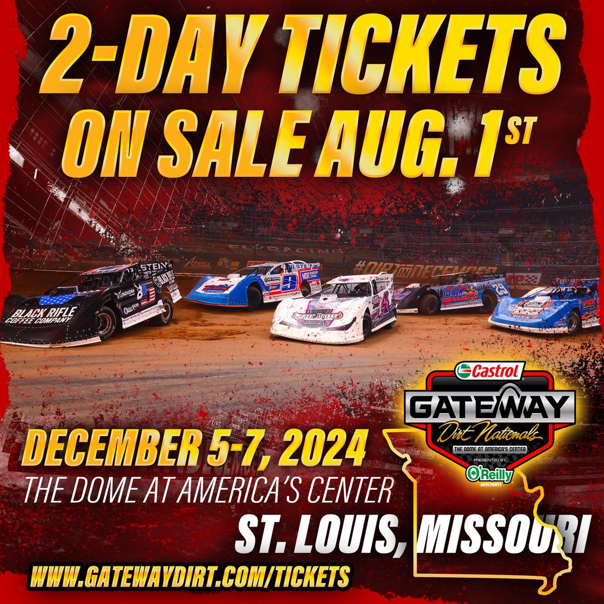 Gateway Dirt Nationals - 2 Day Pass