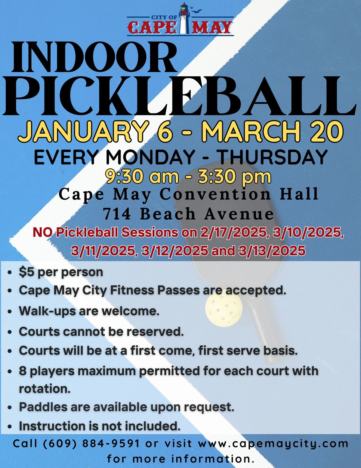 Indoor Pickleball