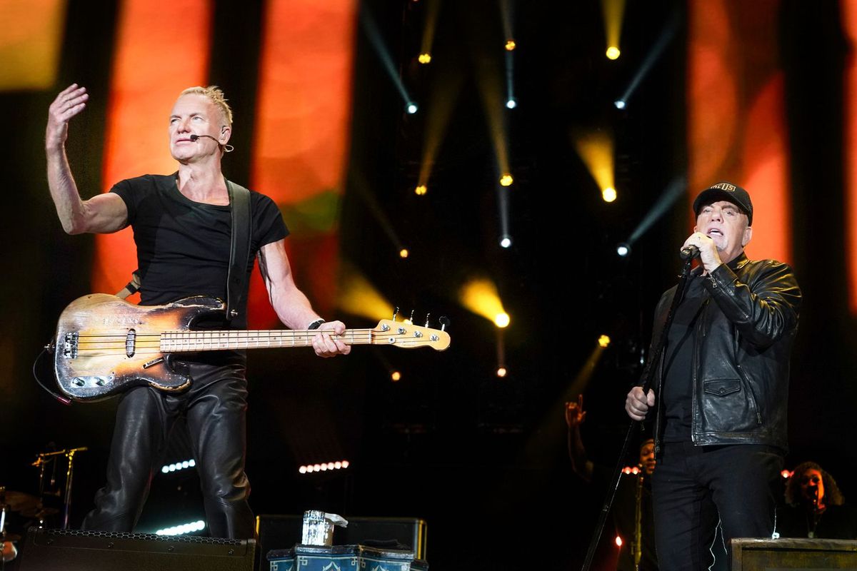 Billy Joel with Sting