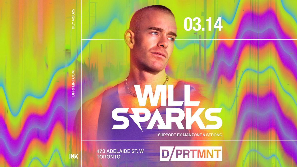 Will Sparks at DPRTMNT 