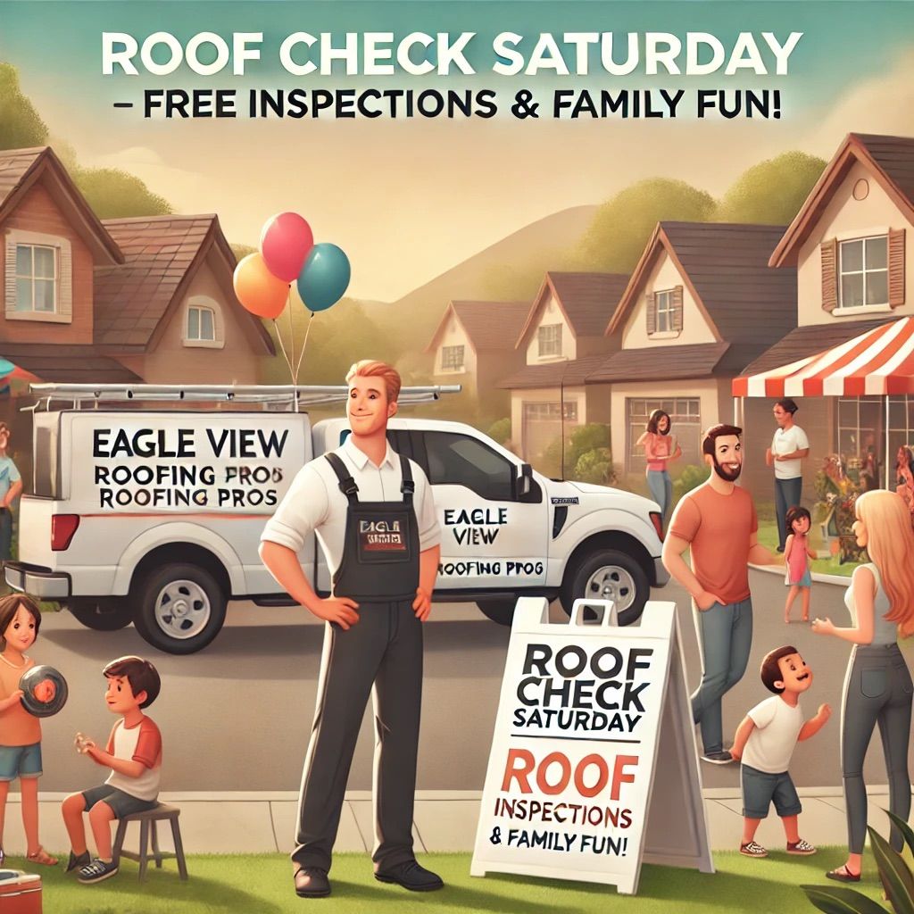 Roof Check Saturday \u2013 Free Inspections & Family Fun!