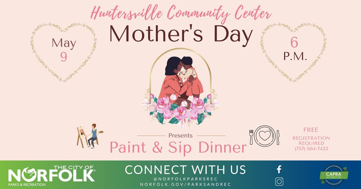 Mother's Day Paint & Sip Dinner