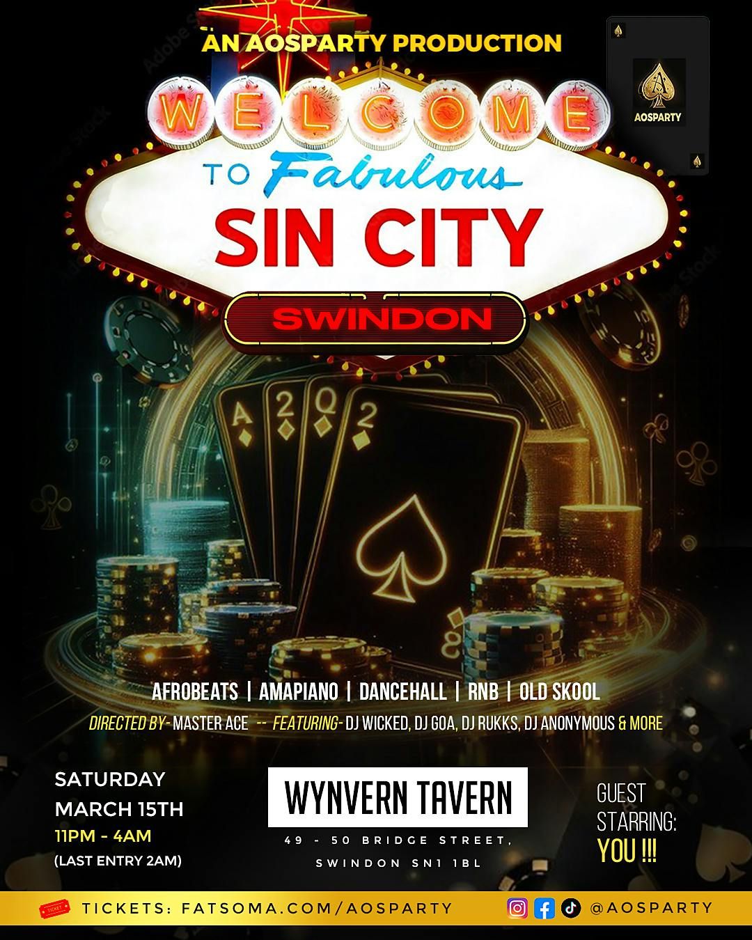 \u2660\ufe0f Sin City (SWINDON) \u2660\ufe0f