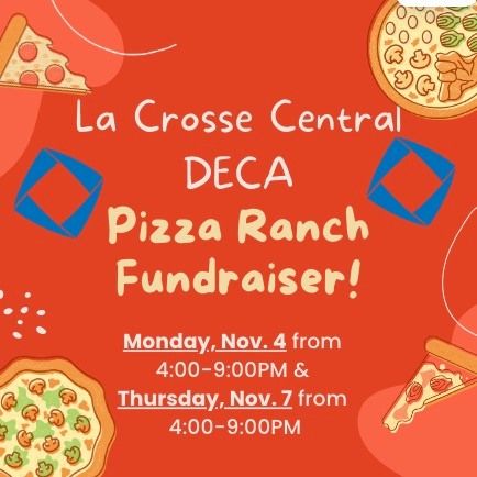 Pizza Ranch Fundraiser - Nov. 7