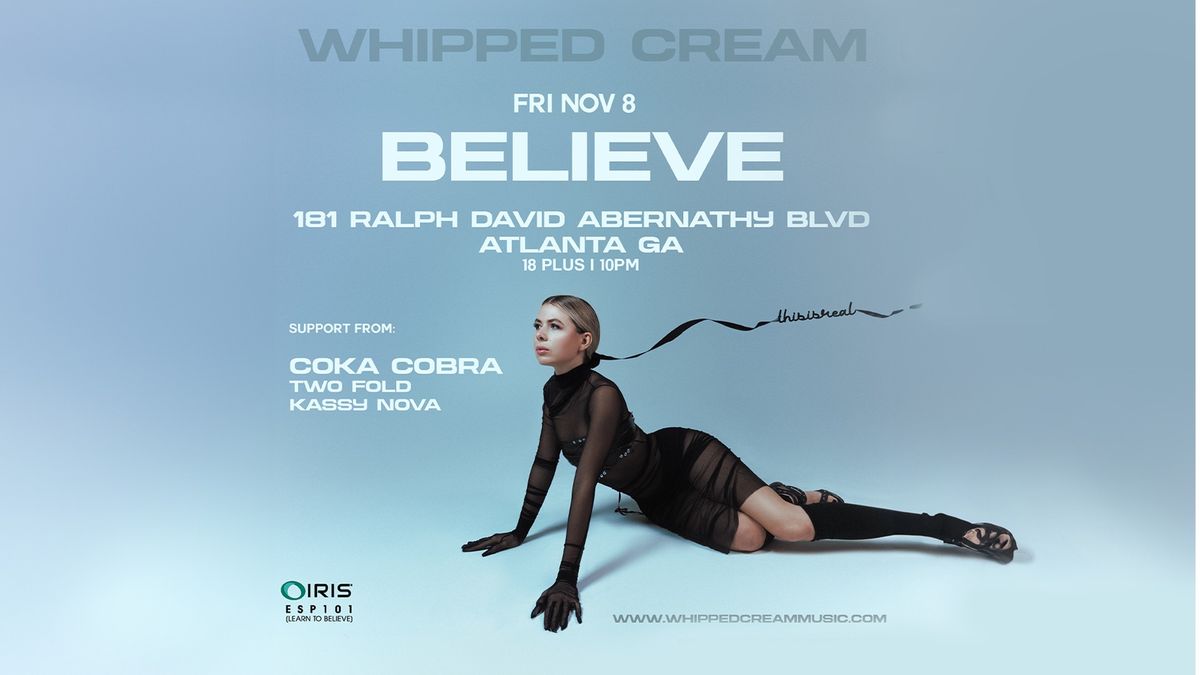 Iris Presents: Whipped Cream 360 Set @ Wish Lounge | Friday, November 8th!