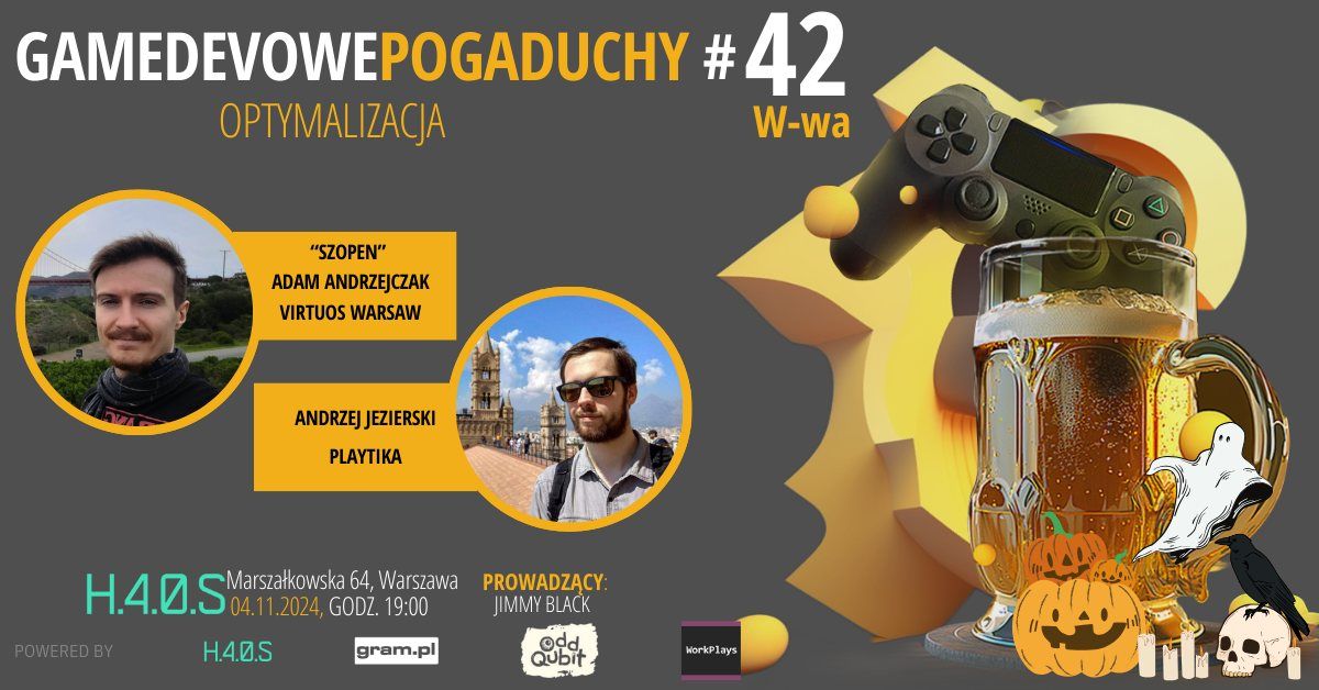 Gamedevowe Pogaduchy WAW#42 Optymalizacja