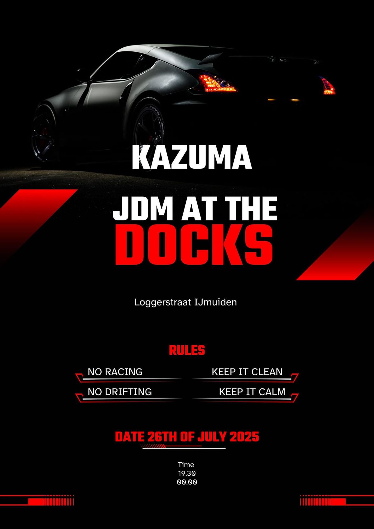 JDM at the docks 