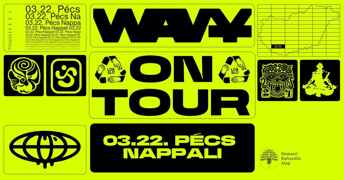 WAV\u00a5 ON TOUR \/\/ NAPPALI - P\u00c9CS