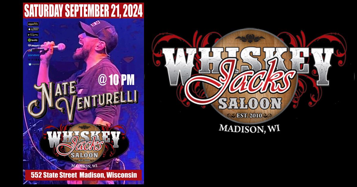 Nate Venturelli at Whiskey Jack's Madtown