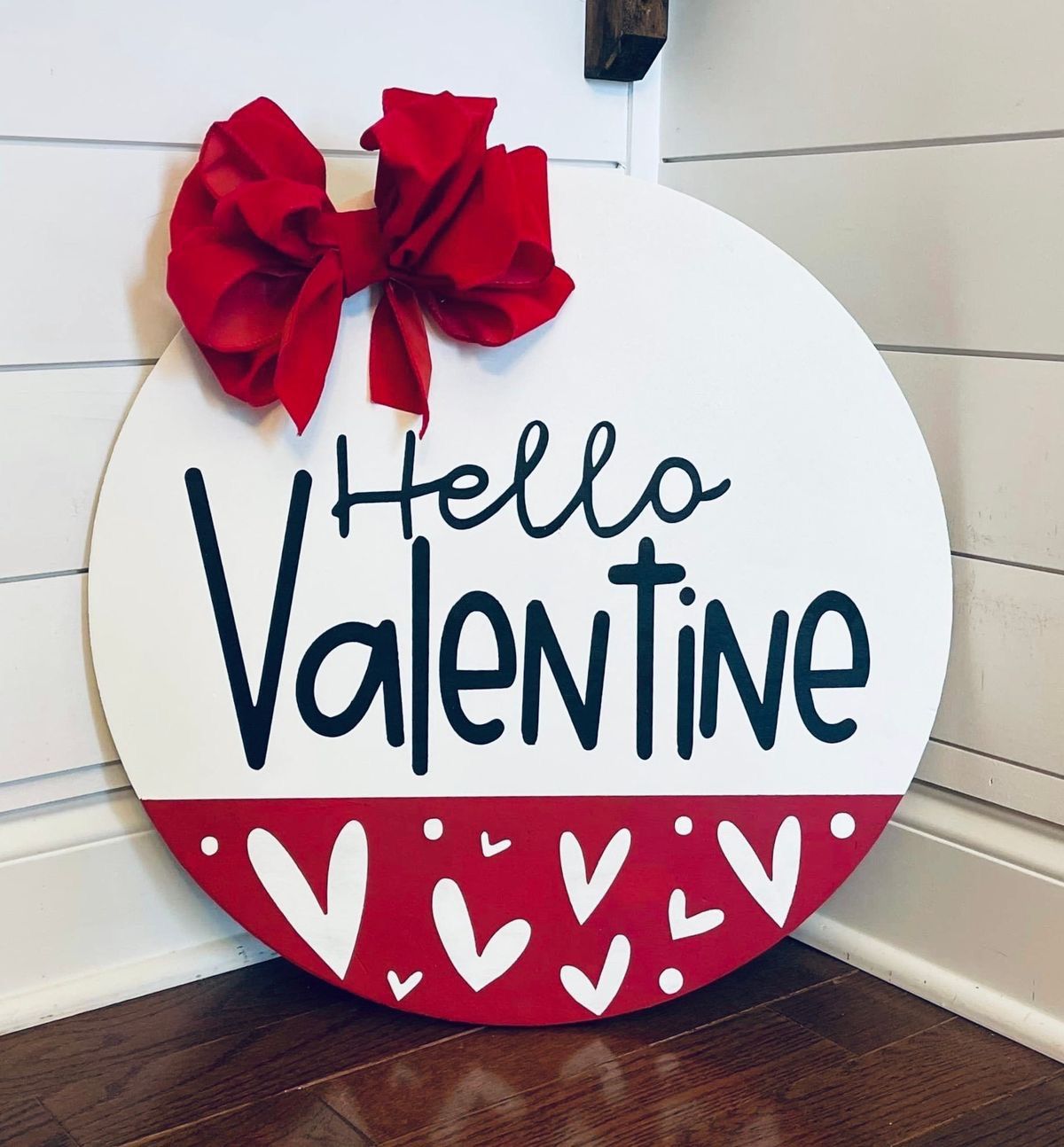 Sip & Craft: Valentine Door Sign 