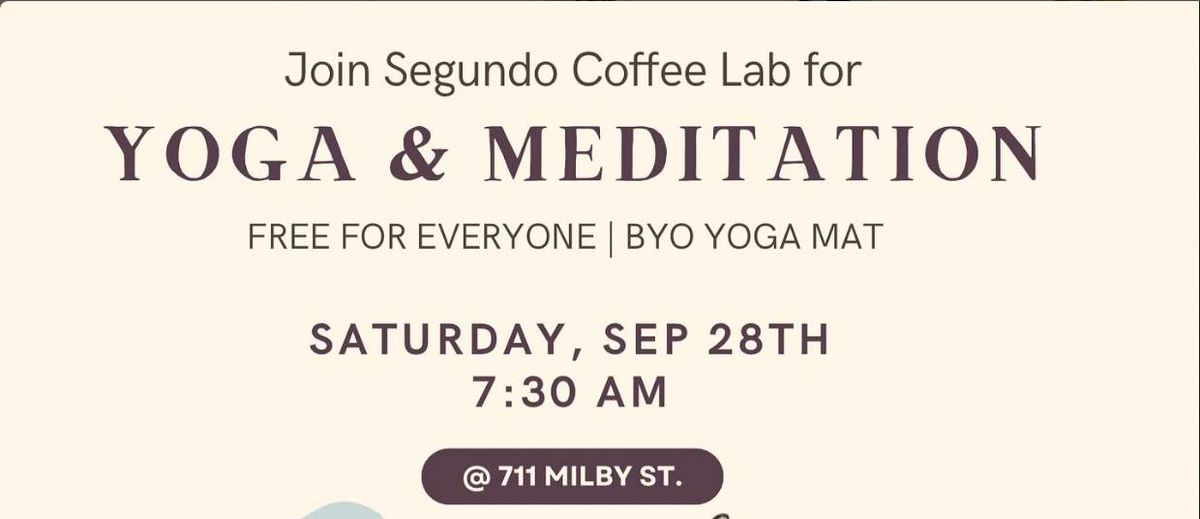 Free Sunrise Yoga & Meditation