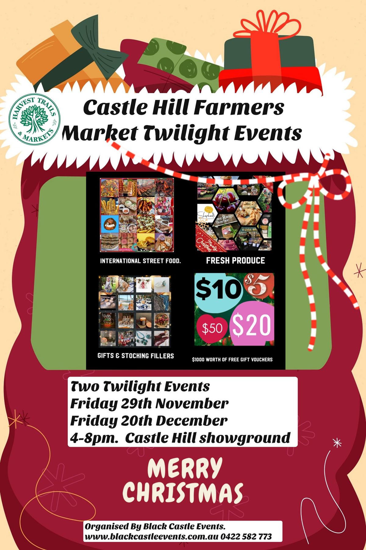 Castle Hill Farmers market Twilight Events 