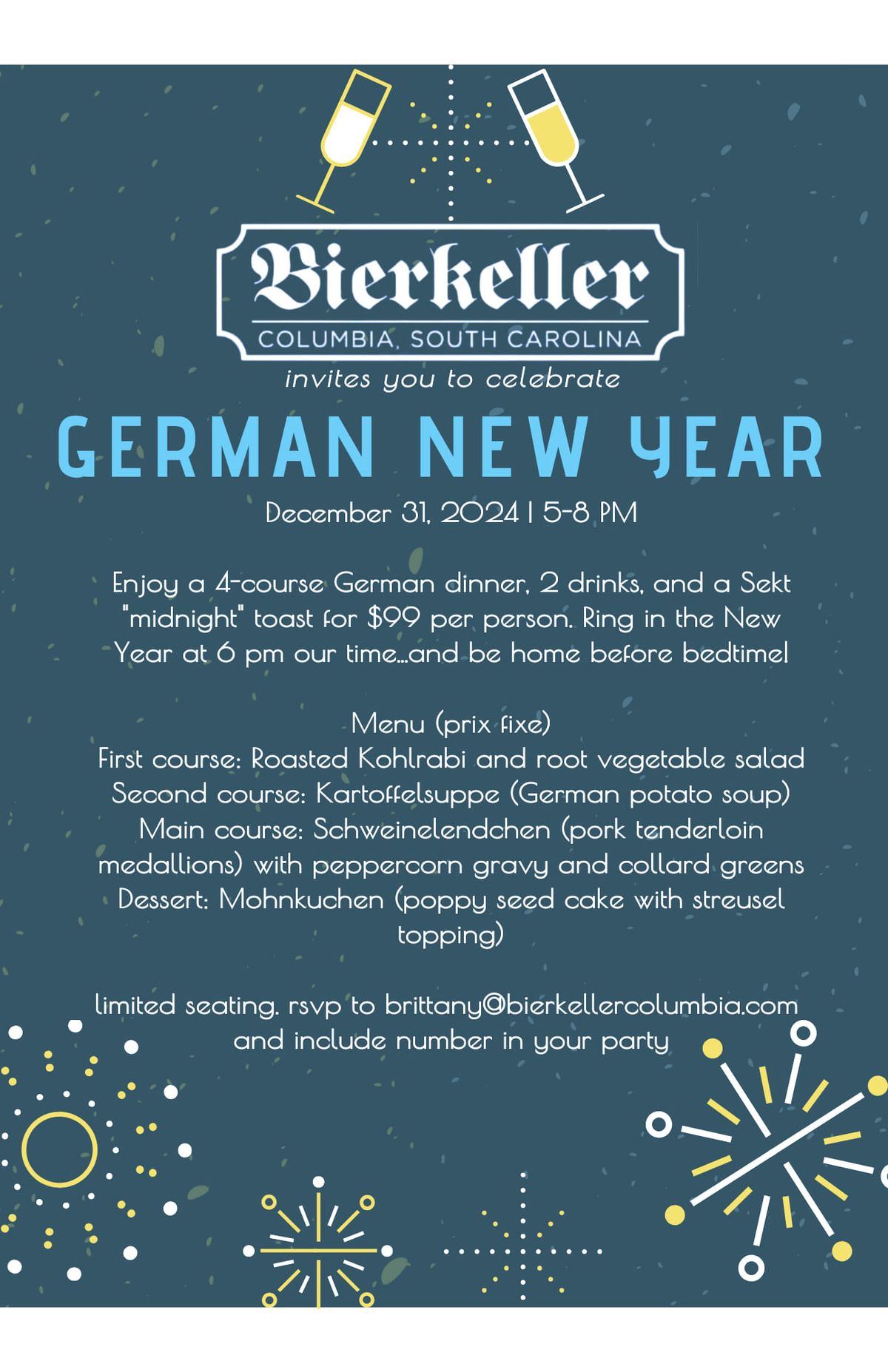 German New Year's Party