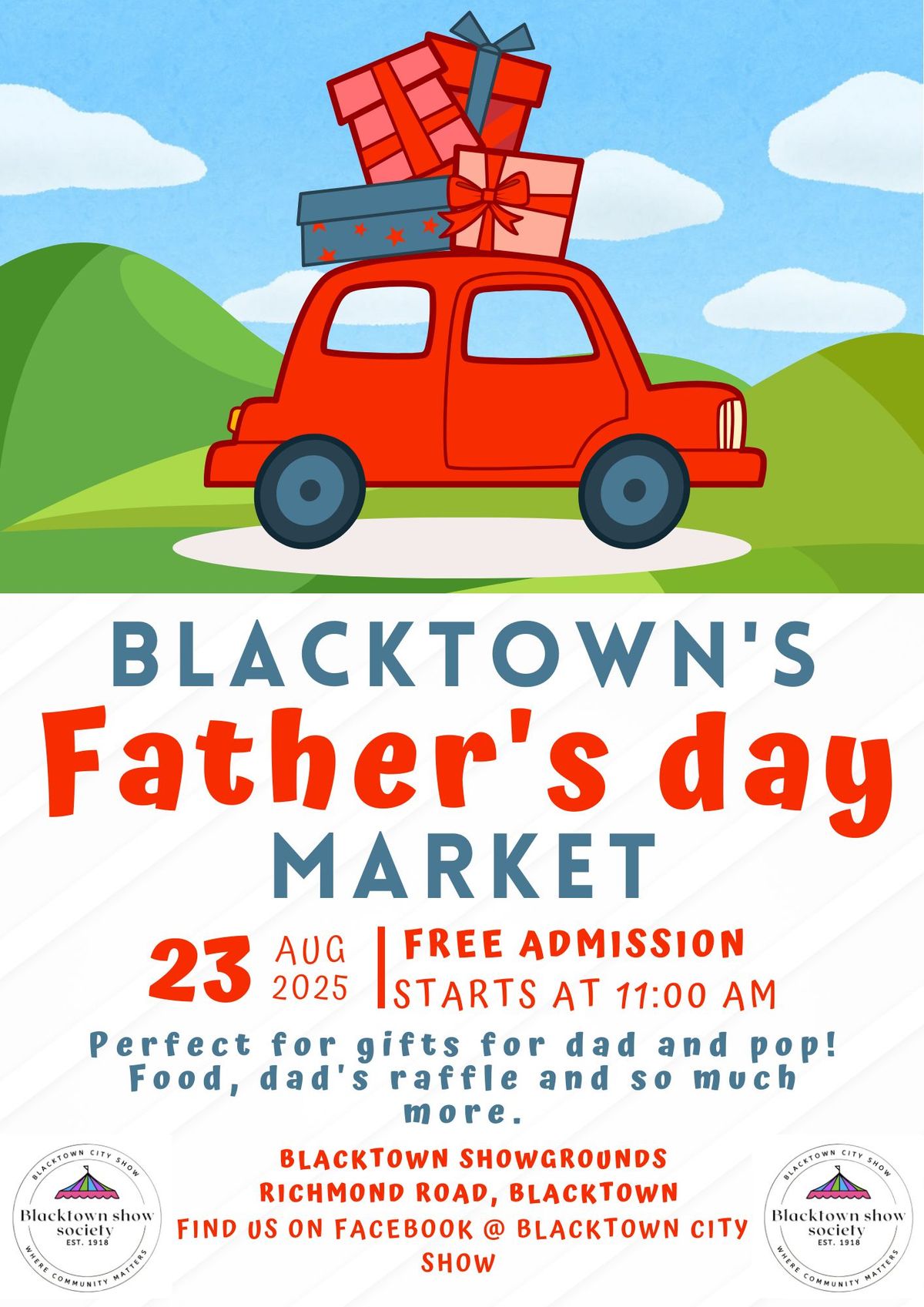 Blacktown Father's day market