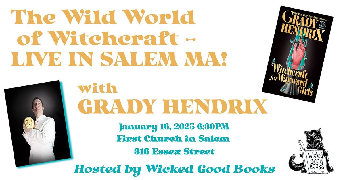 Book Signing and One Man Show with Grady Hendrix