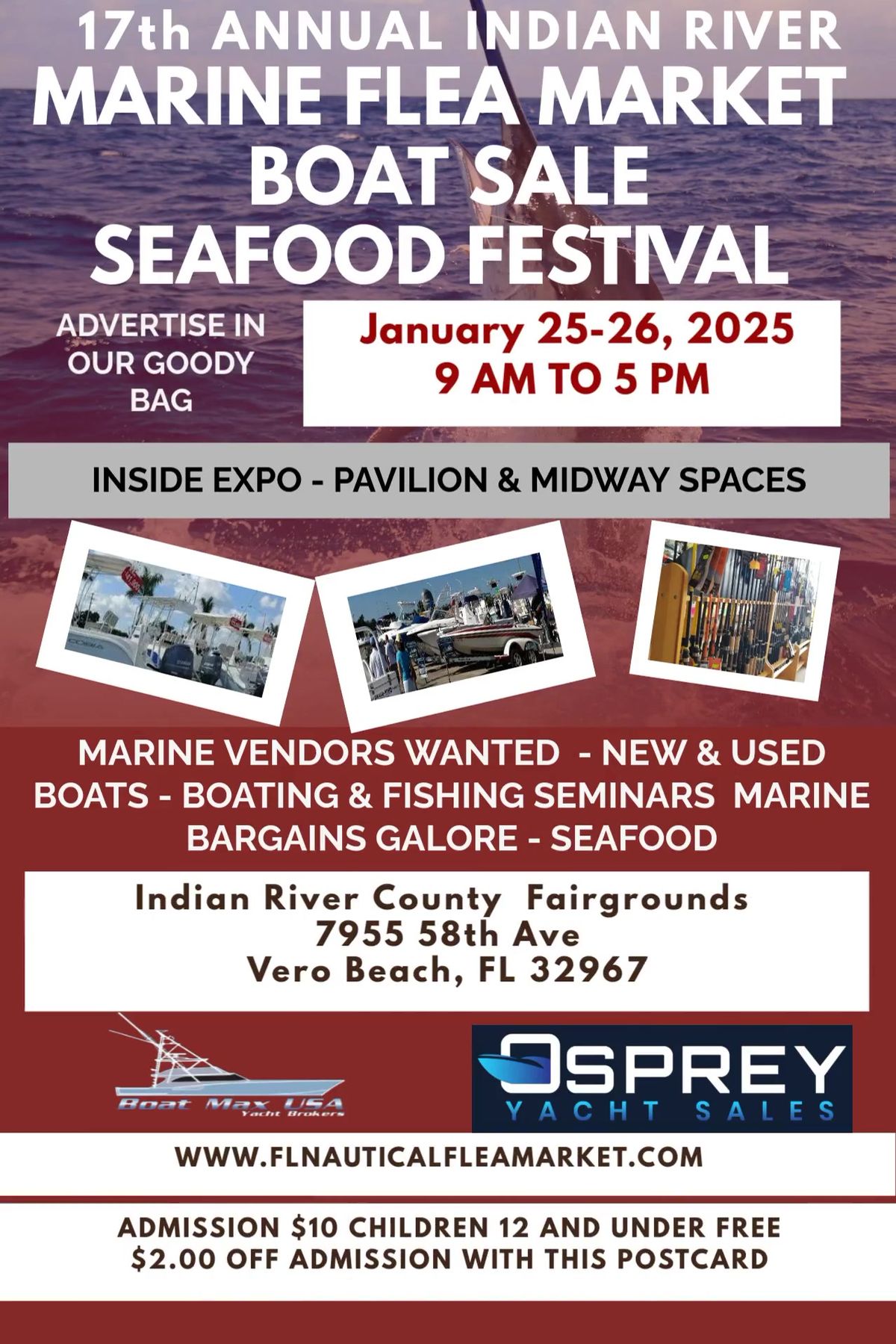 16th Annual Indian River Marine Flea Market and Seafood Festival