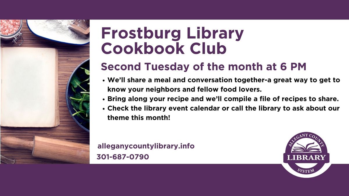 Frostburg Library Cookbook Club