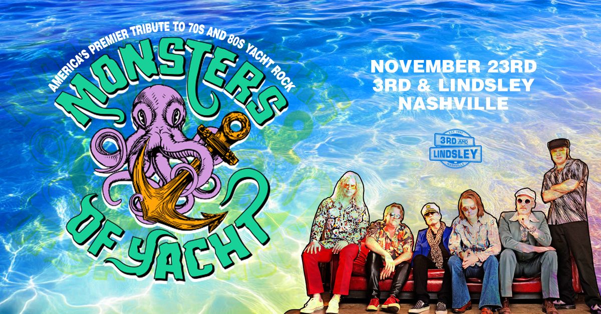 Monsters of Yacht - America's Premier Tribute to 70s and 80s Yacht Rock