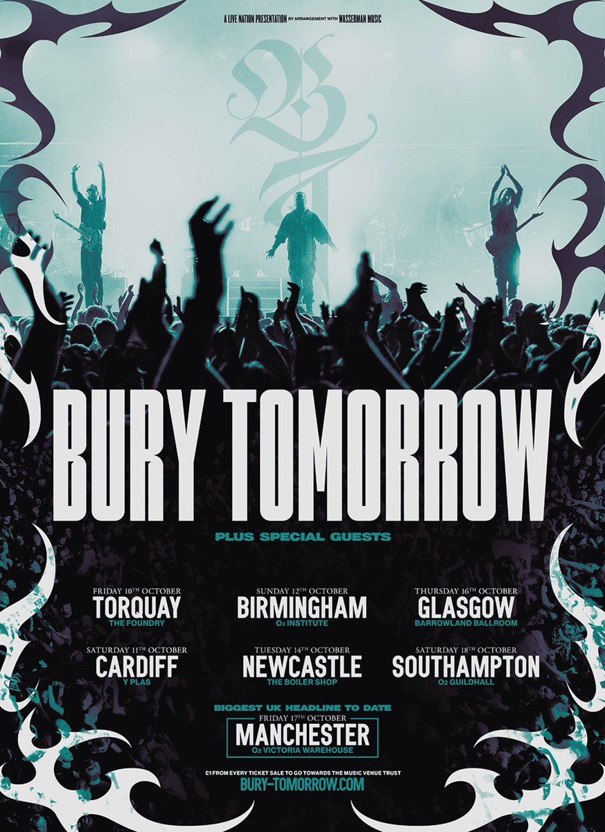 Bury Tomorrow Southampton Tickets