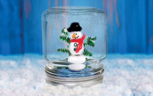 Family Craft: Snow Globe