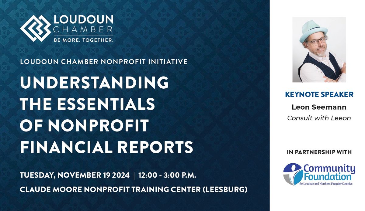 Nonprofit Workshop: Understanding the Essentials of Nonprofit Financial Reports