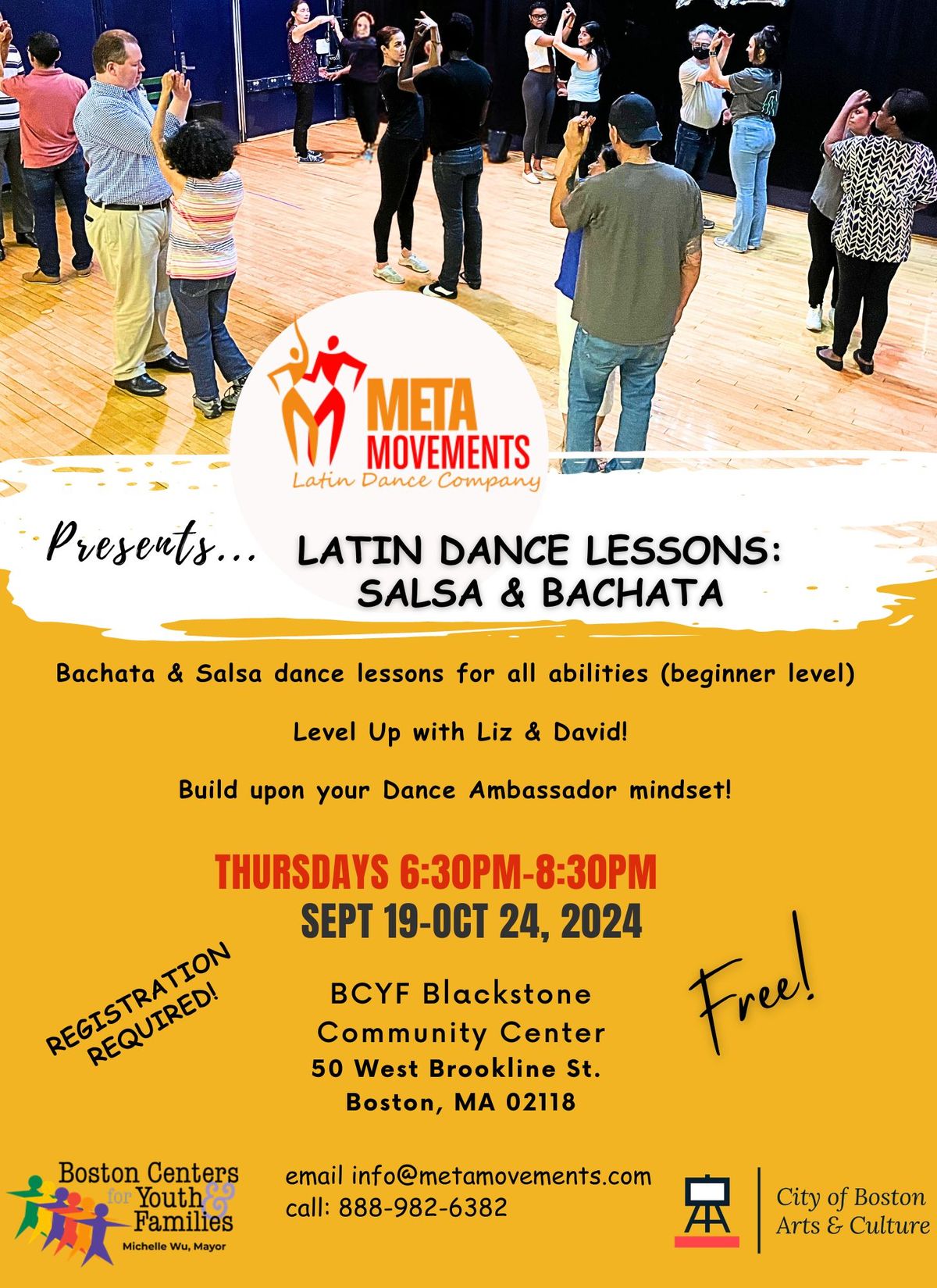 MetaMovements Basic Latin Dance Lessons!