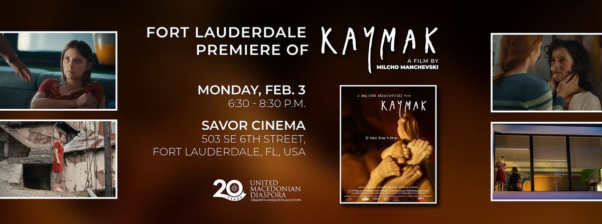 UMD Fort Lauderdale Premiere of Kaymak