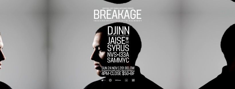 SUB\/Stance017 - Breakage (UK) & Djinn (UK)