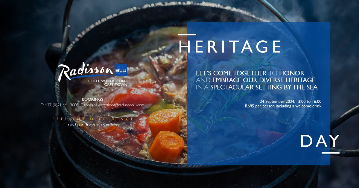 Heritage Day at Radisson Blu Hotel Waterfront