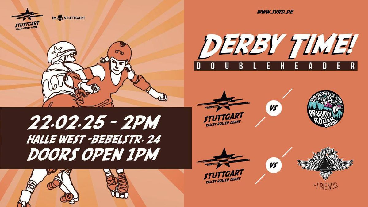 Doubleheader: ROLLER DERBY LIVE!