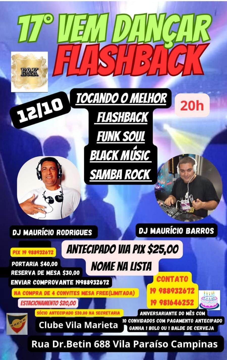 17\u00b0 Vem Dan\u00e7ar Flashback 