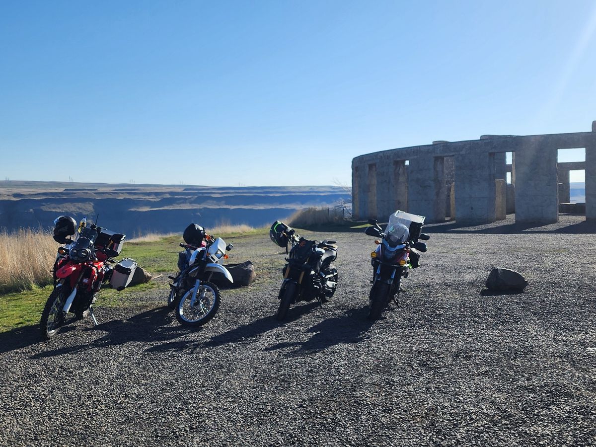 "Recoupe ride" to stonehenge, Wa