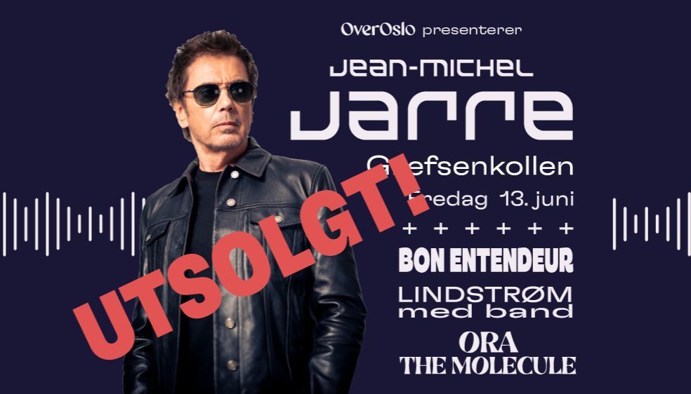 Jean-Michel Jarre - Live p\u00e5 Grefsenkollen - UTSOLGT