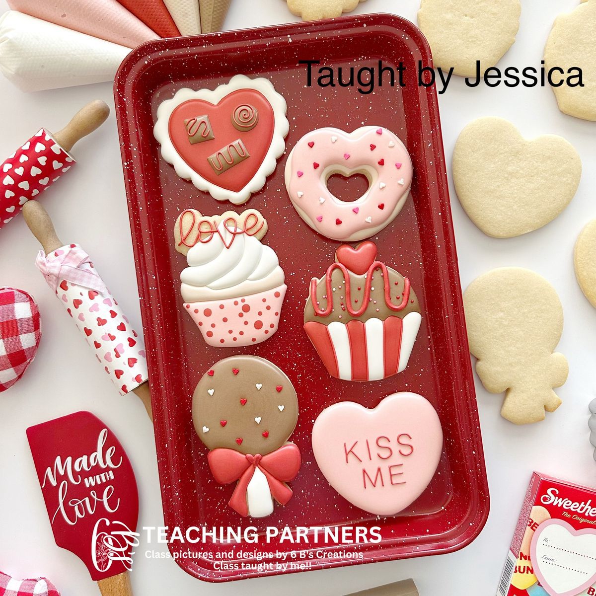 Valentine's Day Cookie Class. New location 