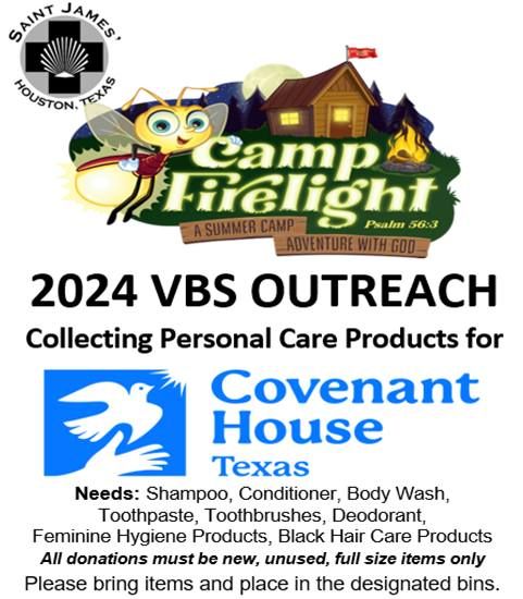 VBS Outreach for Covenant House Texas