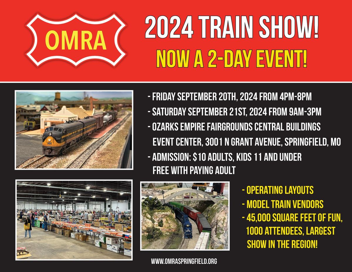 2024 OMRA Train Show!
