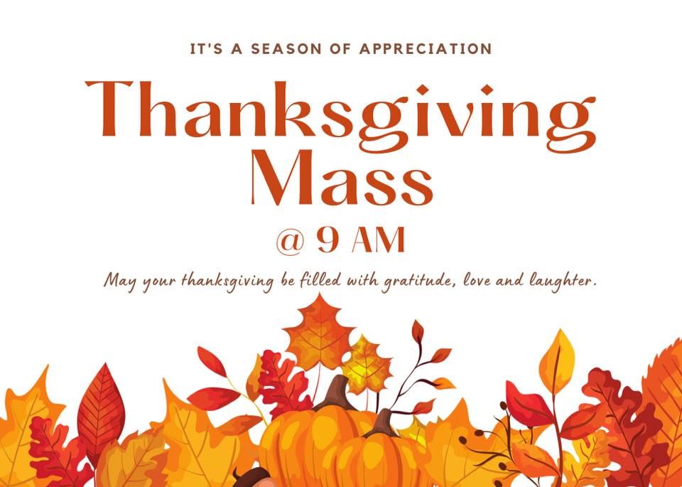 Thanksgiving Mass at POP