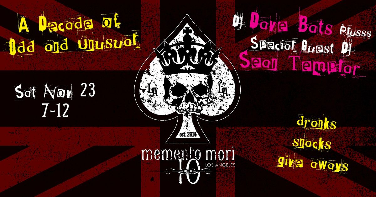 Memento Mori 10 Year Anniversary