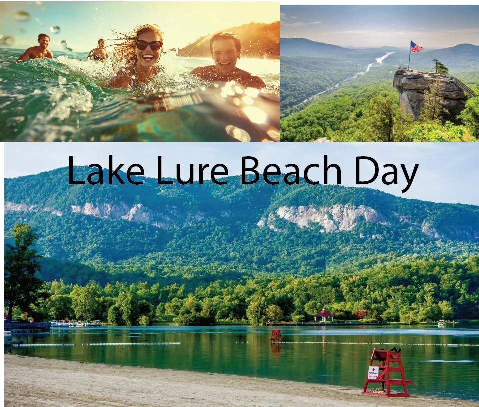 Lake Lure Beach Day