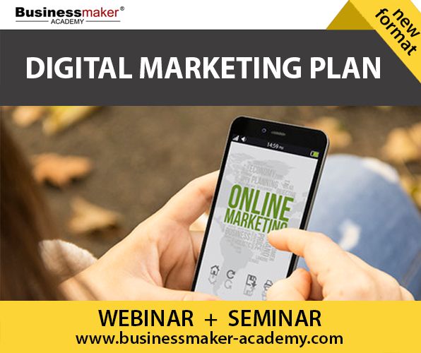 Live Seminar: Digital Marketing Plan