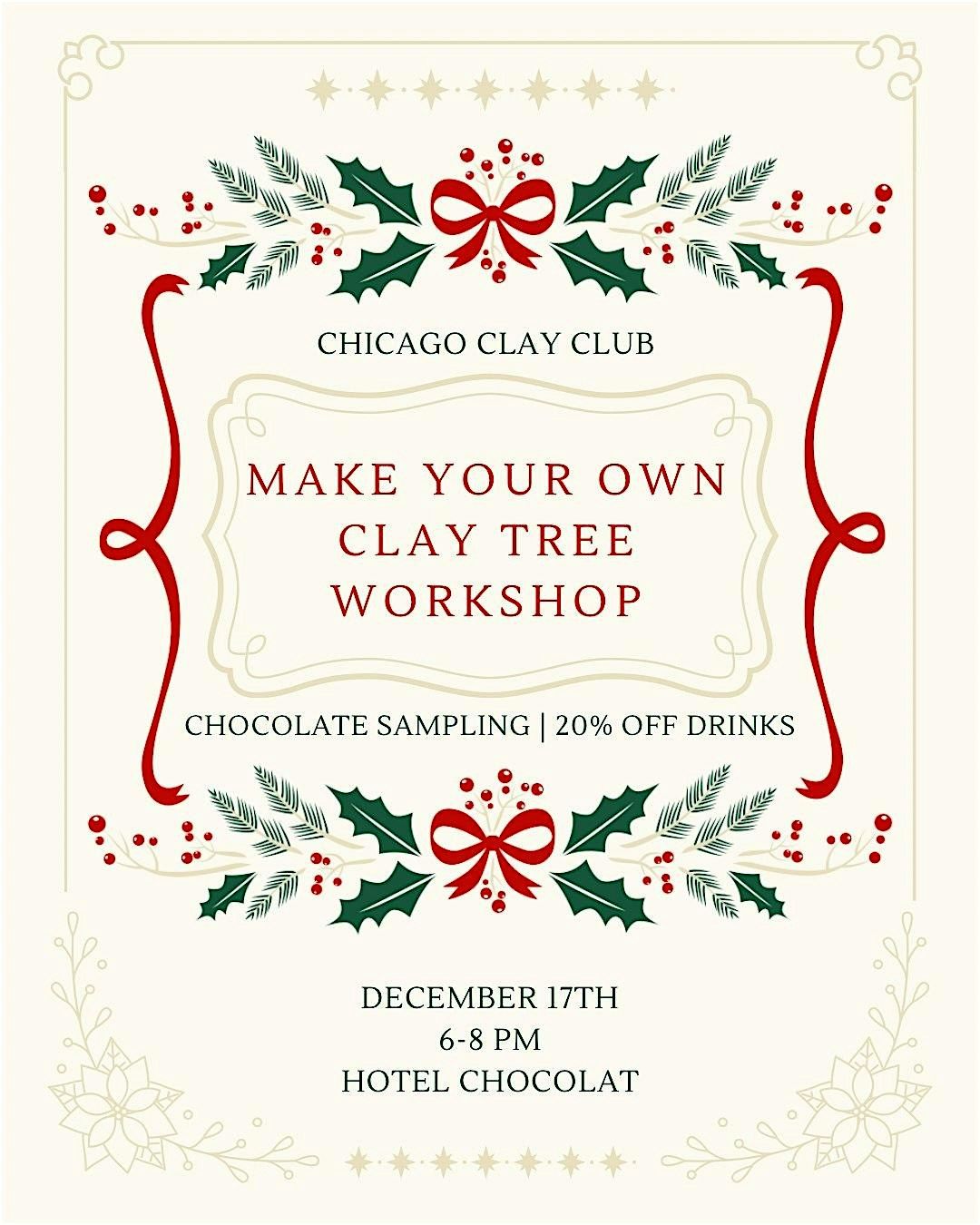 Build Your Own Clay Tree @ Hotel Chocolat