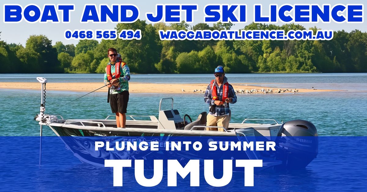 Tumut Boat and Jetski Licence Course