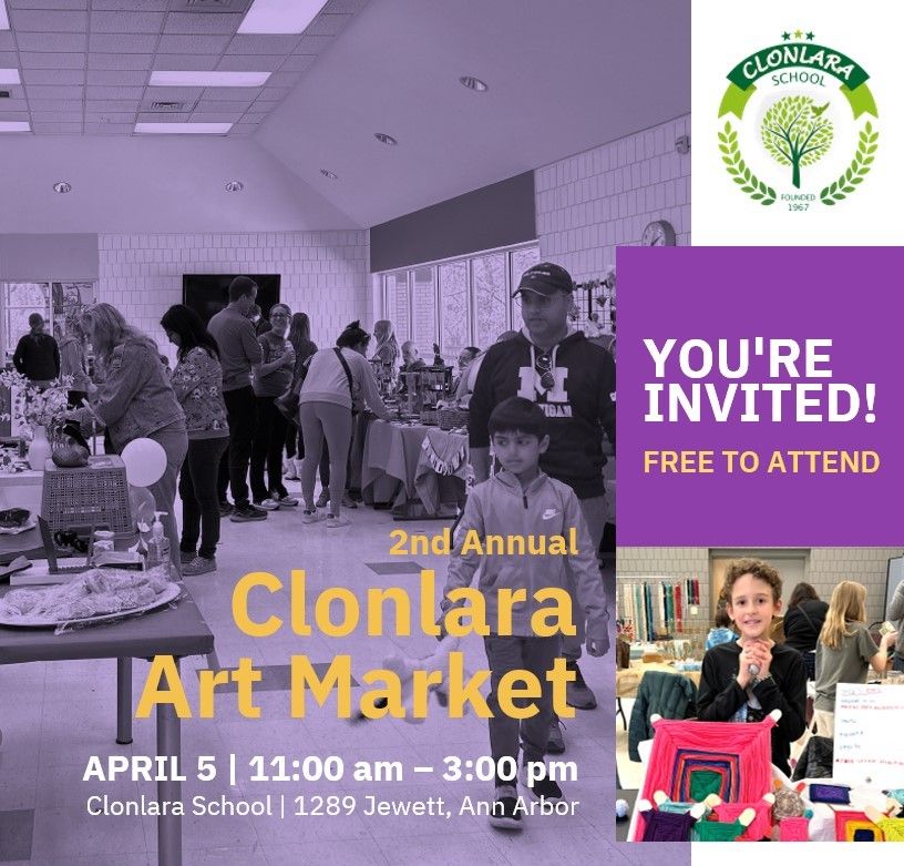 2nd Annual Clonlara Art Market