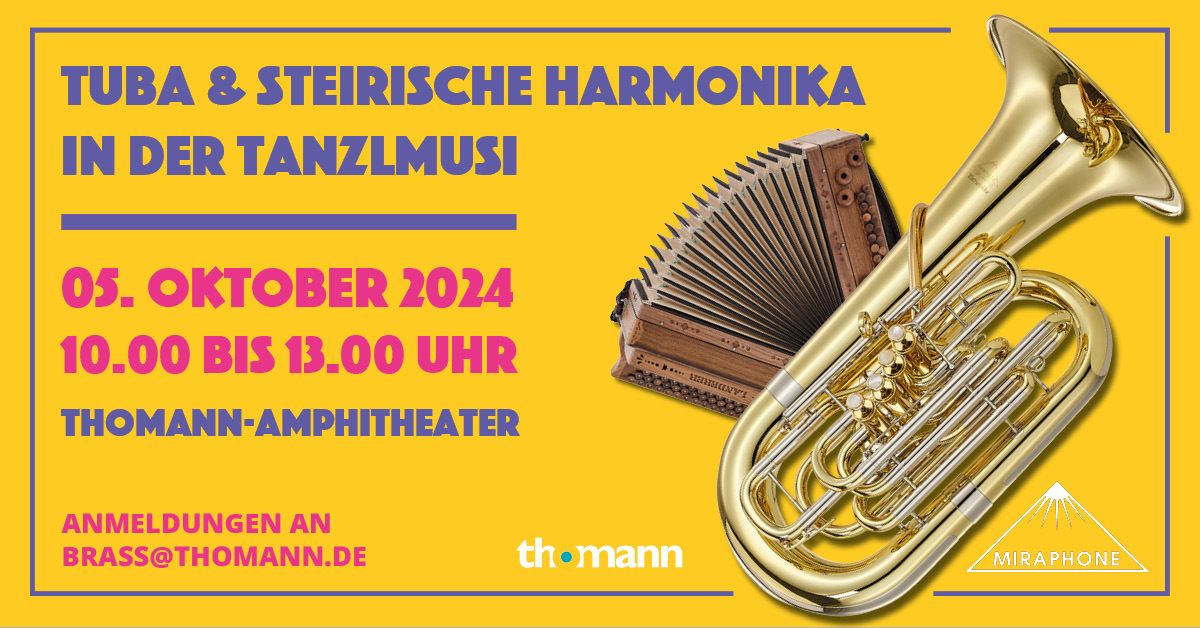 Tuba & Steirische Harmonika in der Tanzlmusi