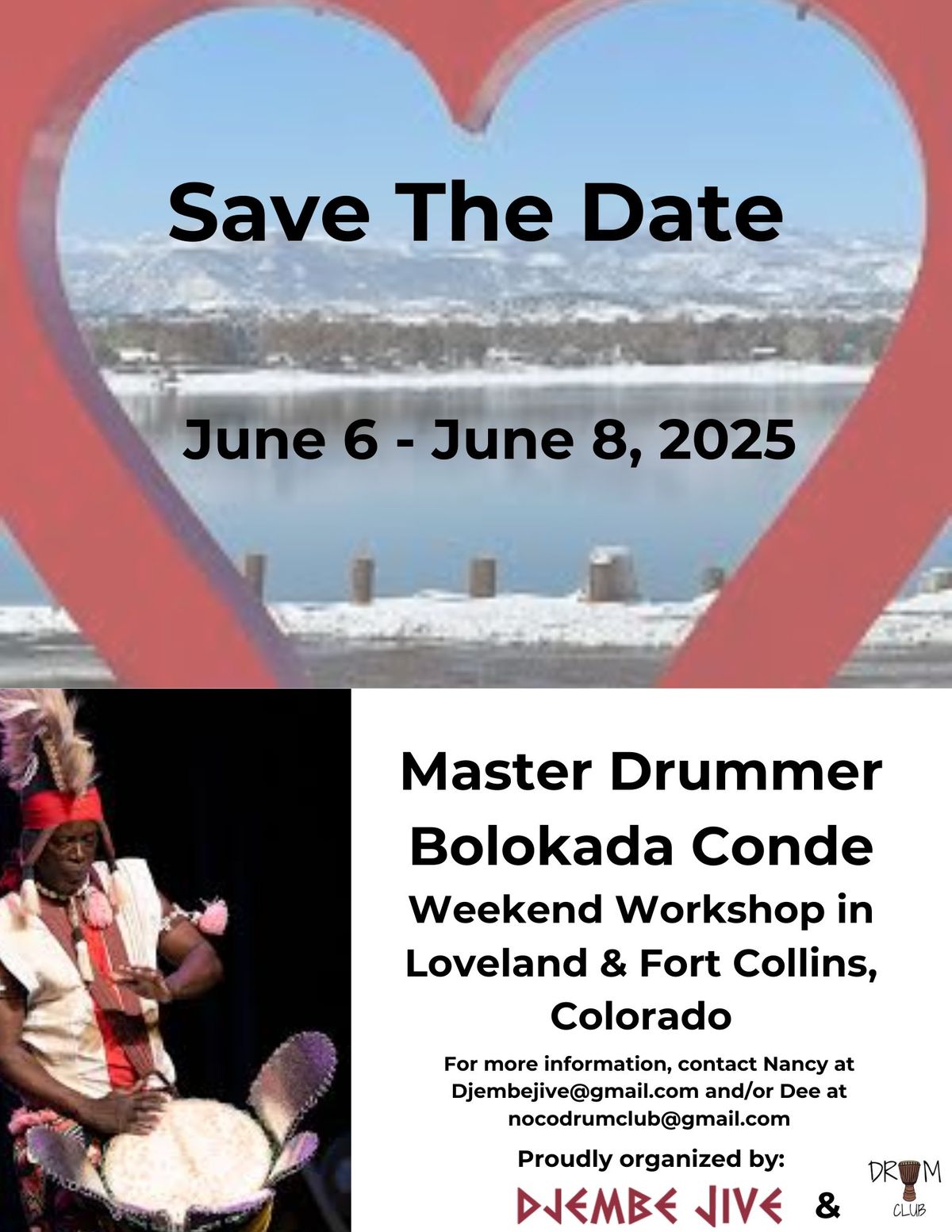 Let's Show Bolokada Conde Some Love Weekend Workshop